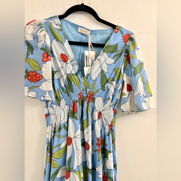 New💕 Banjanan Olena Dress - Magnolia Canal ~Size Small With Pockets!*BNWT* $370 - Picture 3 of 16